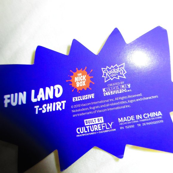 Brand New Rugrats Fun Land T Shirt XXXL Nick Box EXLUSIVE Summer 2019 - Picture 4 of 9